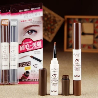 เจลเขียนคิ้ว กันน้ำ NOVO BEAUTY EYEBROW GEL 3g ดินสอเขียนคิ้ว No.5068