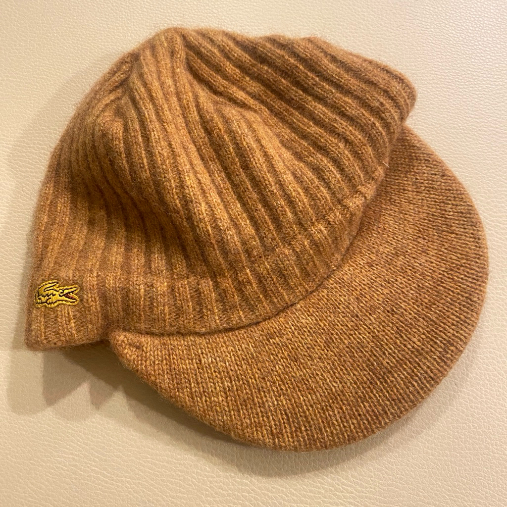 หมวกไหมพรม Lacoste มือสองของแท้