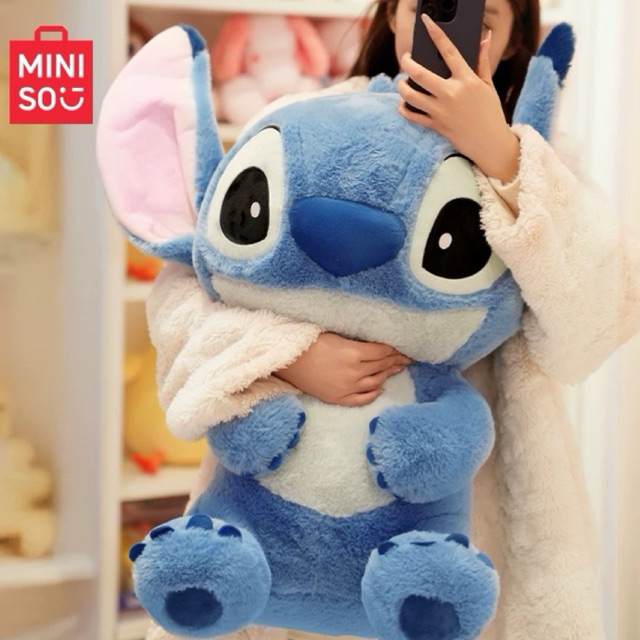 ♡พร้อมส่ง♡ ตุ๊กตาStitch ลิขสิทธิ์แท้ miniso x disney 70cm.