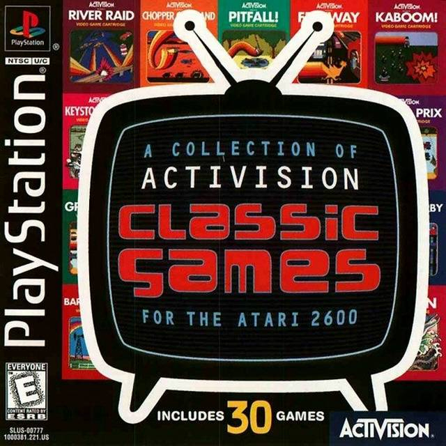 [PS1] A Collection of Activision Classic Games for the Atari 2600 (1 DISC) เกมเพลวัน แผ่นก็อปปี้ไรท์