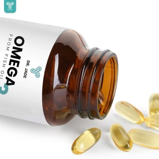 [โปรเฉพาะในไลฟ์] น้ำมันปลา Omega 3 หมอเจด (DR.JADE) Fish Oil 1000 mg EPA 396 DHA 280 อาหารเสริมบำรุงสมอง หัวใจ [30เม็ด]
