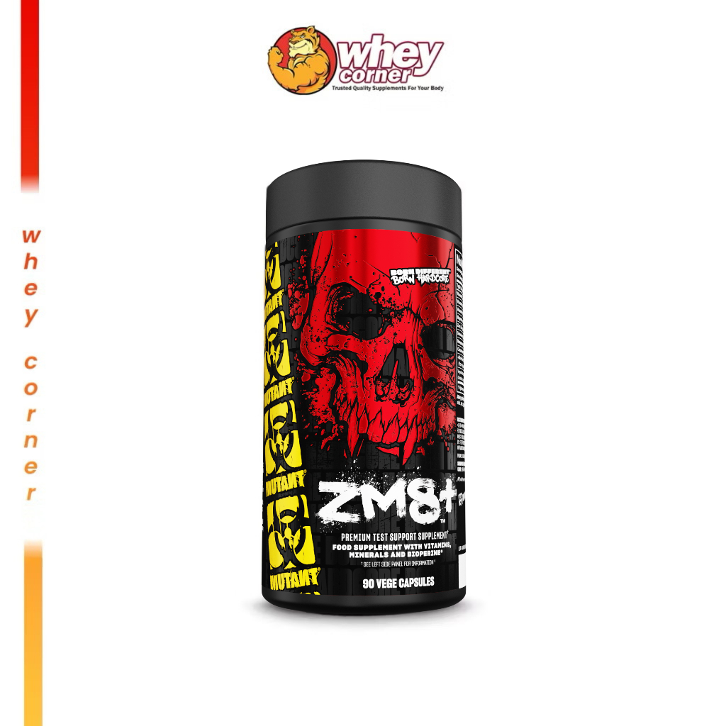 Mutant ZM8+ 90 Caps วิตามิน B6 แร่ธาตุ Zinc magnesium