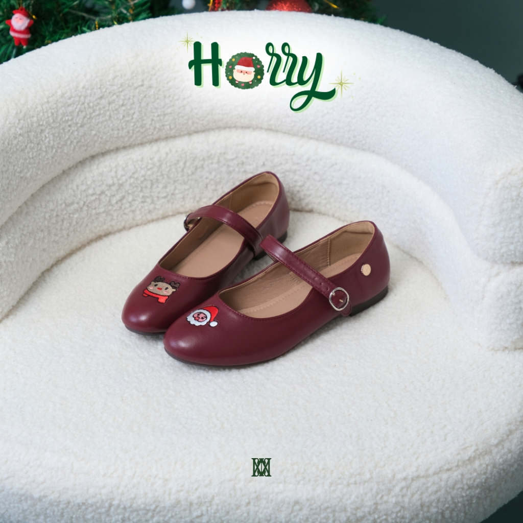 iamJinny JN161 รุ่น Holly Mary Jane สีแดง