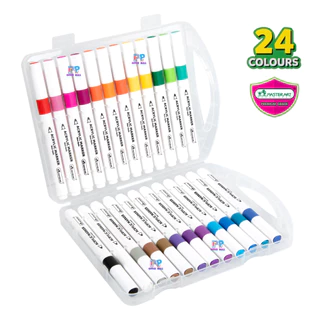 Master Art ปากกาสี อะคริลิคมาร์กเกอร์ Acrylic marker 12 สี / 24 สี / 36 สี จำนวน 1 กล่อง