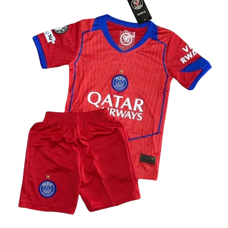 ชุดฟุตบอลเด็ก ชุดกีฬาเด็ก ชุดสโมสรทีมดัง เสื้อพร้อมกางเกง ใหม่ล่าสุด ฤดูกาล 2025-26 ทีมยุโรป8 - รูปที่ 2