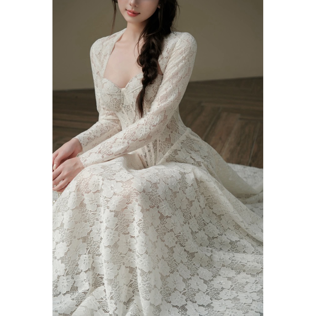 Sovintage - Celina Dress (รอพรีเข้าไทย10-14วัน สินค้าพรีออเดอร์จากทางแบรนด์ ทักมาสอบถามก่อนสั่งซื้อไ