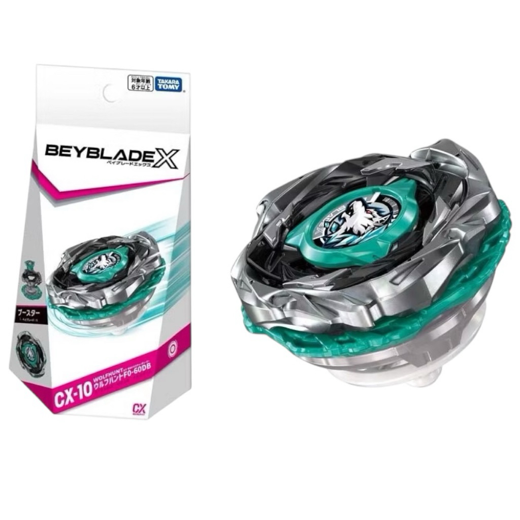 CX-10 BEYBLADE X CX-10 Booster Wolf Hunt F0-60DB Takara Tomy ของแท้ 100%
