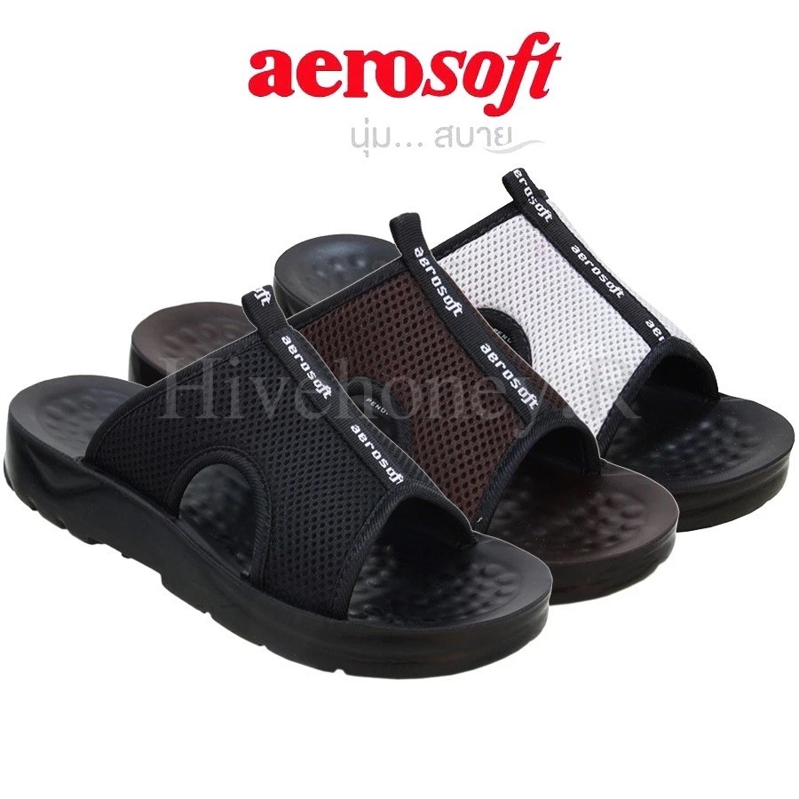 MA5103 รองเท้าแตะแบบสวม Aerosoft แอโร่ซอฟท์ 38-46