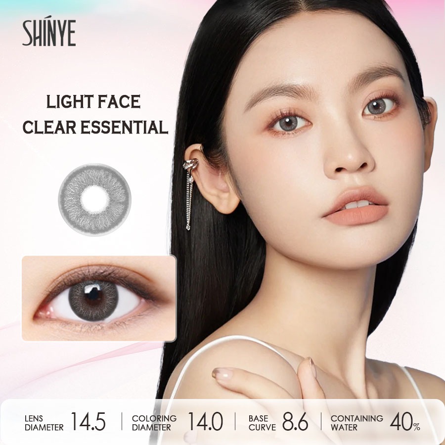 SHINYE คอนแทคเลนส์ 6 เดือน คอนแทคเลนส์สายตาสั้นแห่งปีคอนแทคเลนส์แบบมีองศา 14.5mm