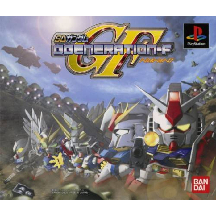 [PS1] SD Gundam G-Generation F (3 DISC) เกมเพลวัน แผ่นก็อปปี้ไรท์ PS1 GAMES BURNED CD-R DISC