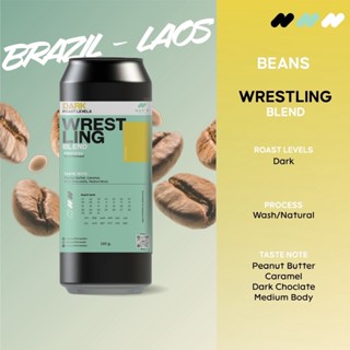 Naps Coffee Roasters เมล็ดกาแฟลาวบราซิลคั่วเข้มโทนช็อค,ถั่ว …