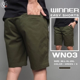 ⚡GW⚡Winner03 รวมรุ่นกางเกงขาสั้นผ้ายืด เอวยืด ยาว 17.5-19.5 นิ้ว ไซส์ 30-36 Goodwin Brand