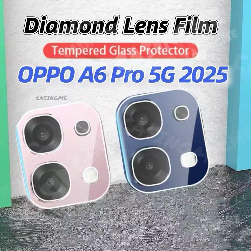 ฟิล์มกระจก กันรอย  สำหรับ OPPO A6 A6X A6Pro A6t A6Tpro A6S A6C เลนส์กล้องใสเต็มเลนส์