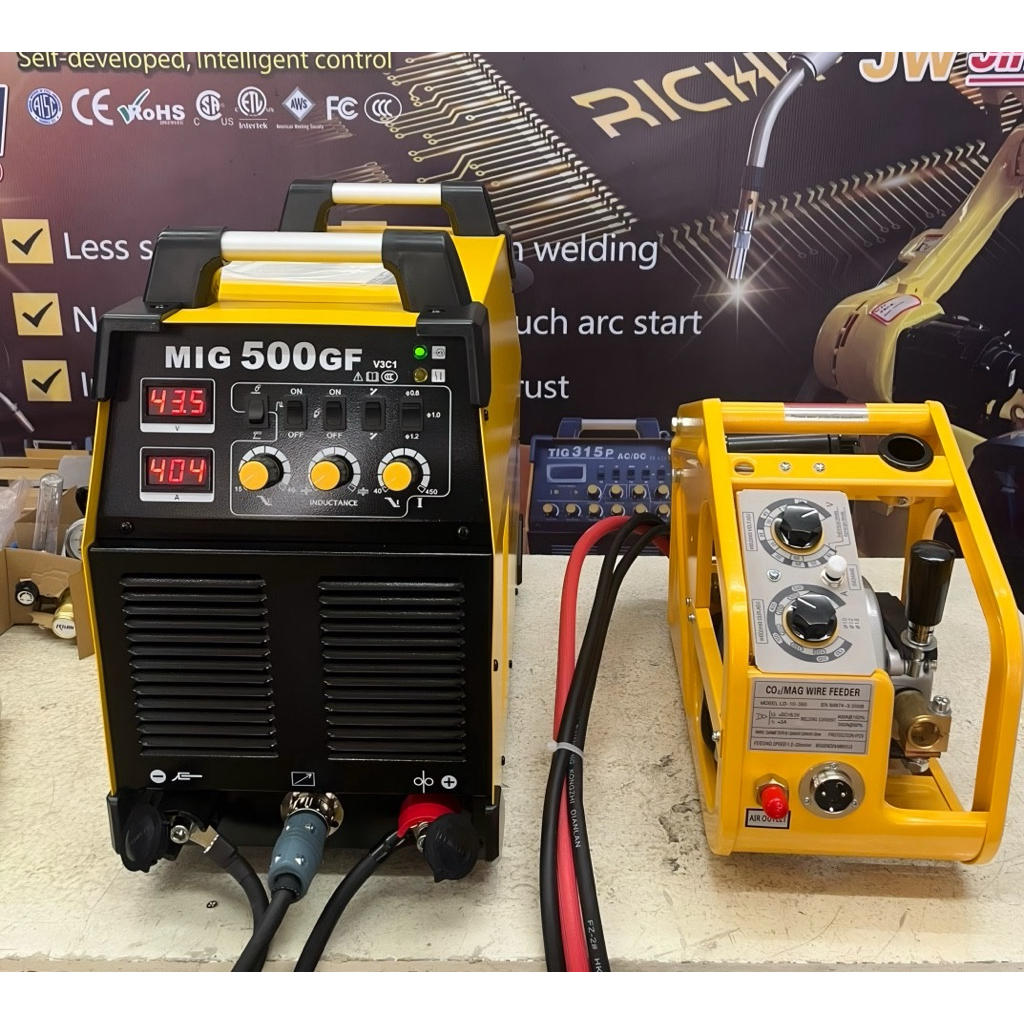 เครื่องเชื่อมMIG500GF 380V RILON 500แอมป์