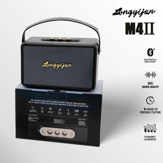 ลำโพงบลูทูธ รุ่นM4Ⅱ 20วัตต์ ปรับเบสได้ พร้อมสายหิ้วแบบหนัง ของแท้ 100% Bluetooth speaker