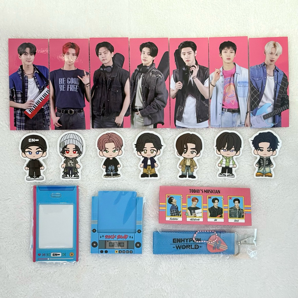 [ENHYPEN] พร้อมส่ง ENHYPEN WORLD COUPON CARD COLLECTION (Rock Band Special ver.)