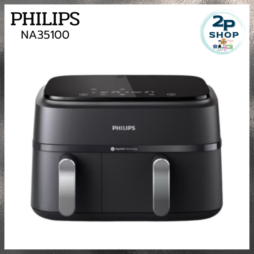 PHILIPS หม้อทอดไร้น้ำมัน รุ่น NA35100 สีดำ