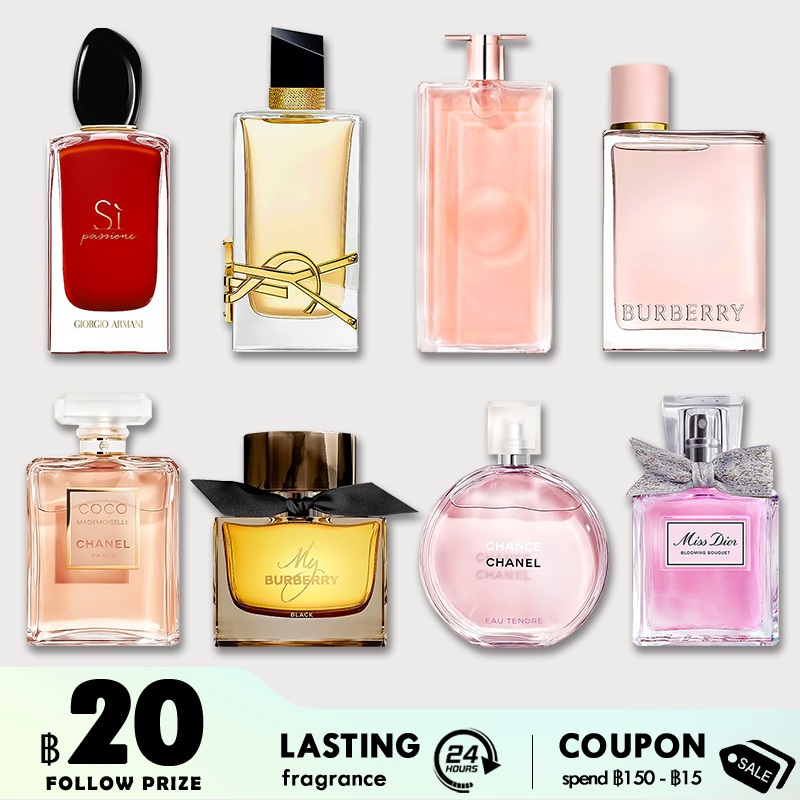 【สินค้าพร้อมส่ง🚀】น้ําหอมผู้หญิง น้ําหอมแท้ 100% 2ml/5ml/10ml น้ำหอมติดทนนาน น้ำหอมขายดี น้ําหอมแท้ น้ําหอม