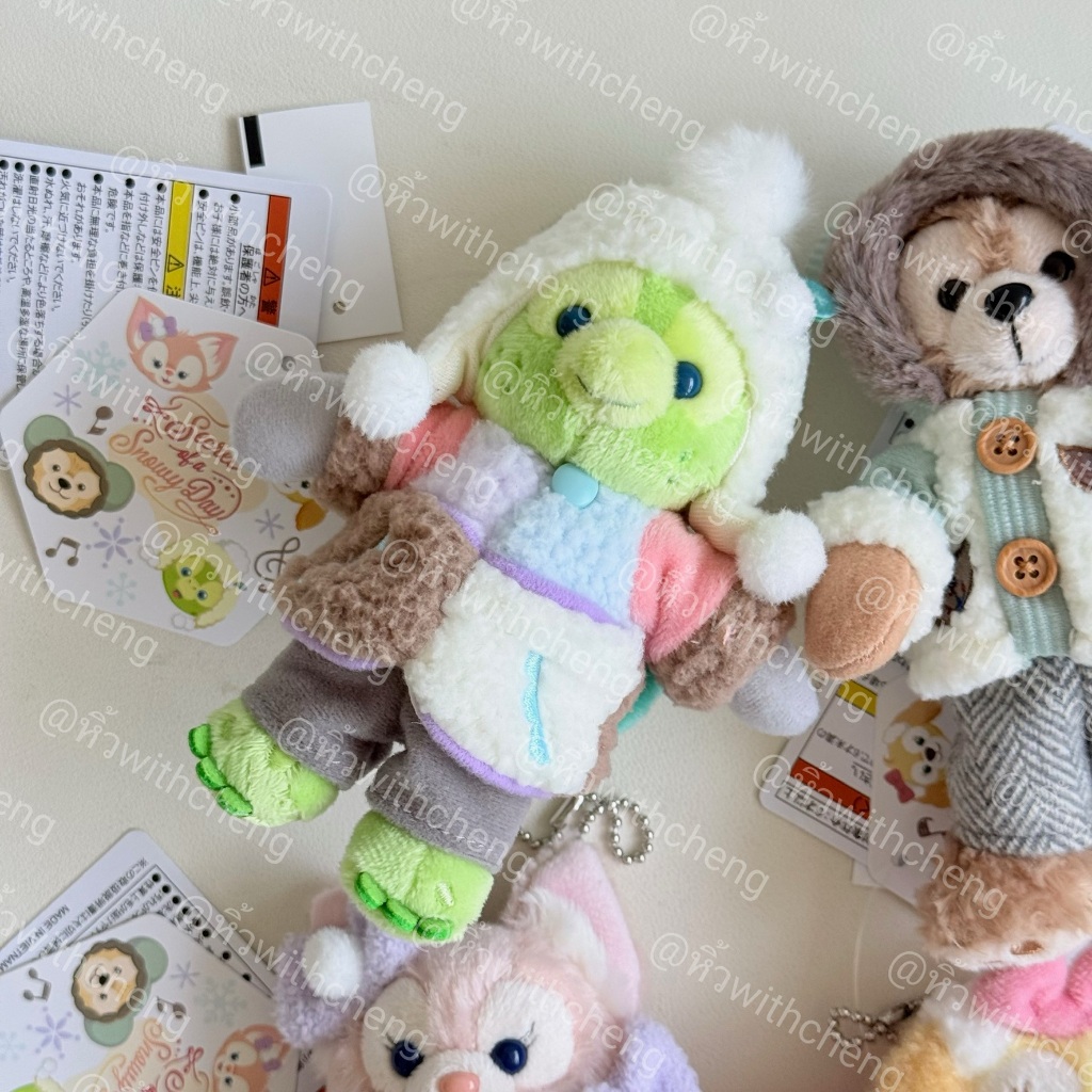 พร้อมส่ง ✅ พวงกุญแจ Duffy and friends คอล winter 2025 Disney Japan - รูปที่ 3
