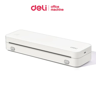 Deli เครื่องปริ้นท์ เครื่องพิมพ์พกพา ความร้อน A4 ละเอียด 203dpi Bluetooth USB พอร์ตType-C Printer