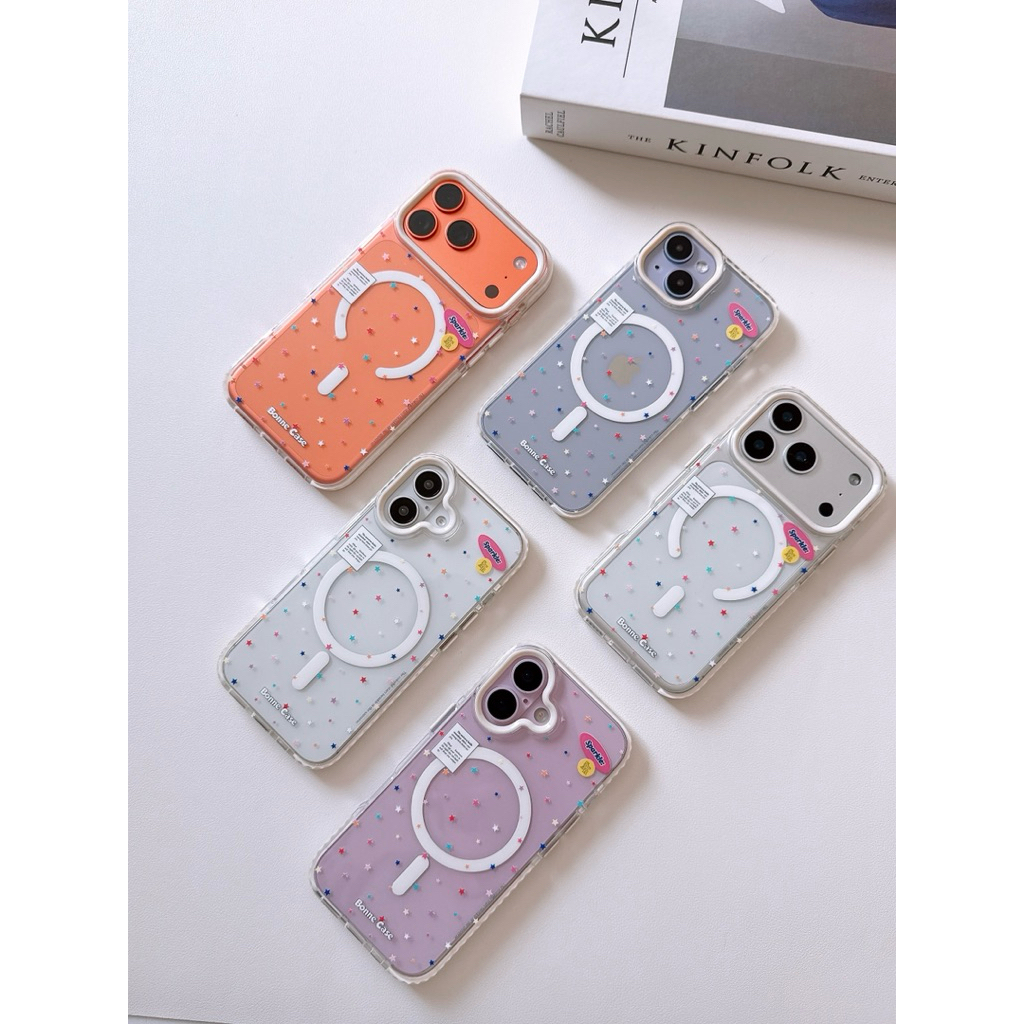 มี17 พร้อมส่งในไทย⚡️ เคสใสดาวเล็ก TPU-S1892 เคสIPHONE สำหรับรุ่น 14-17PROMAX