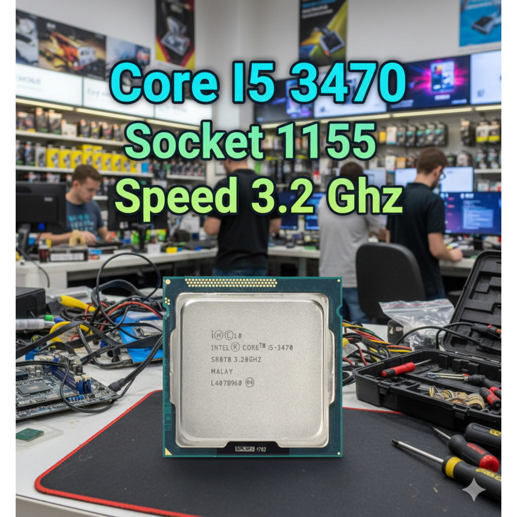 INTEL i5 3470  มือสองราคาถูก ซีพียู CPU Socket 1155 "พร้อมส่งทันที! กดสั่งเลย!"