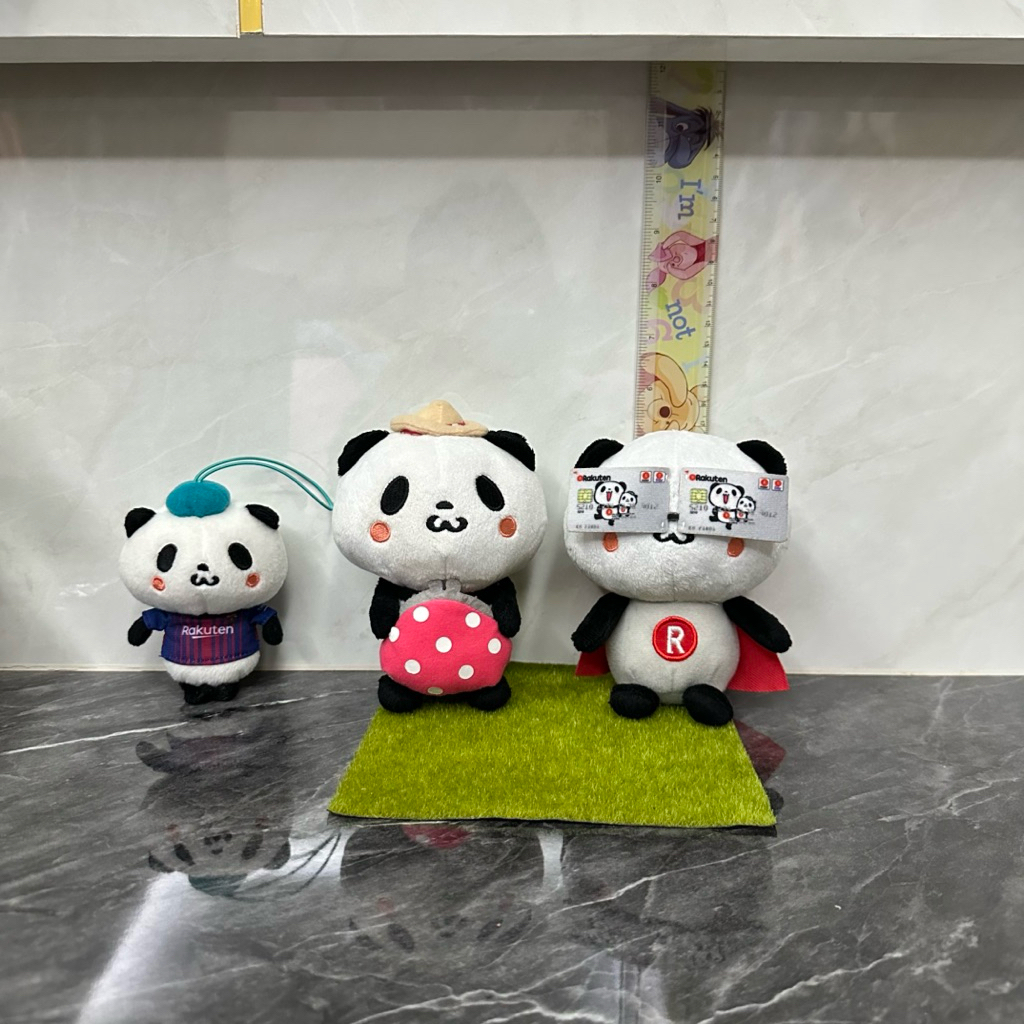 ตุ๊กตาแพนด้า Rakuten ไม่มีป้าย ตัวละ 99.-