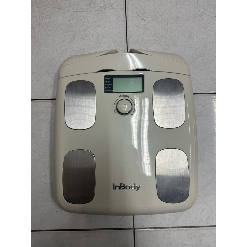 Used Inbody Dial เครื่องชั่งน้ำหนักวิเคราะห์องค์ประกอบร่างกาย สีขาว รุ่น H20N มือสองสภาพดี