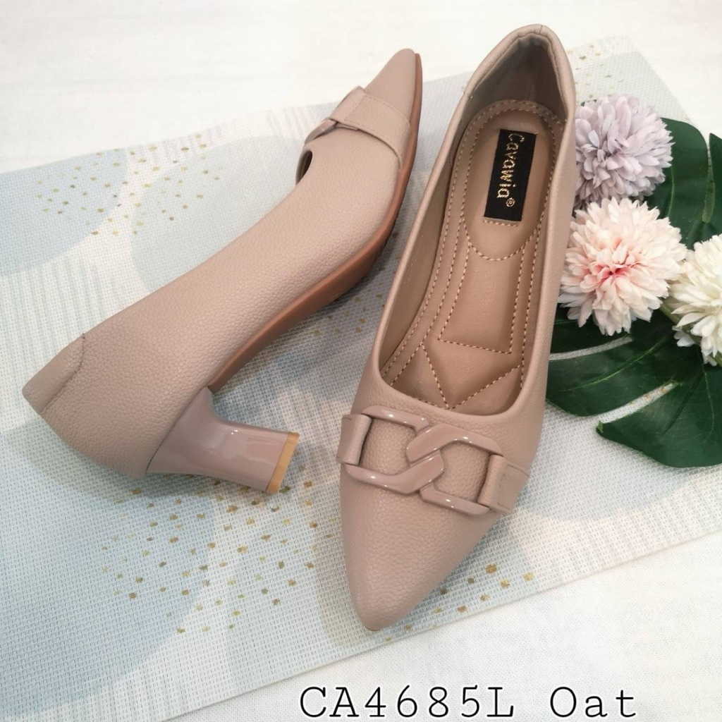 💋รองเท้าคัดชูส้นมาใหม่งานนำเข้าแบรนด์cavawia💋ไซส์35-40 - รูปที่ 3