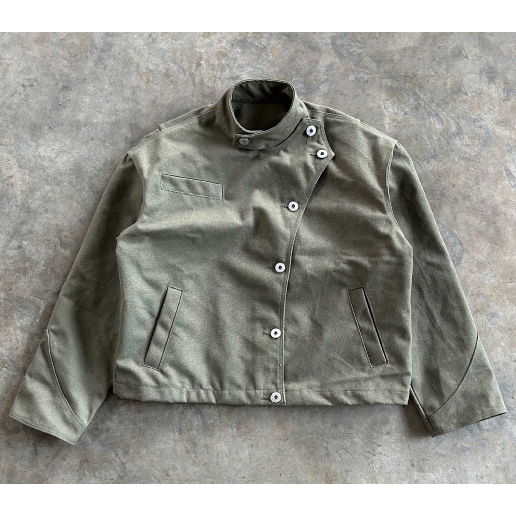 2IDIOTS.LABEL : FENCING CANVAS JACKET พรีออเดอร์ 7-20 วัน 🇻🇳