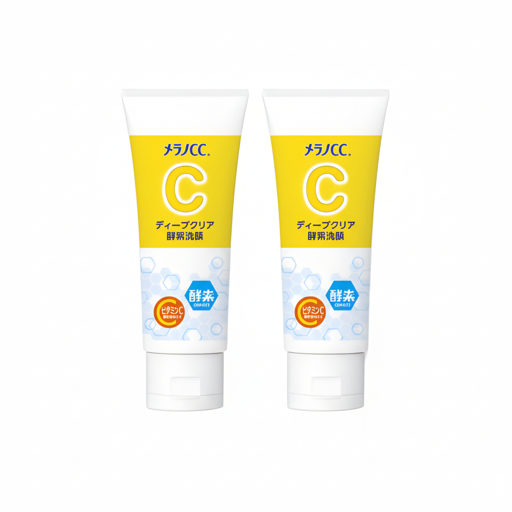 Melano CC Vitamin C Whitening Facial Cleanser 130g สูตรวิตามินซีเข้มข้น ลดรอยสิว
