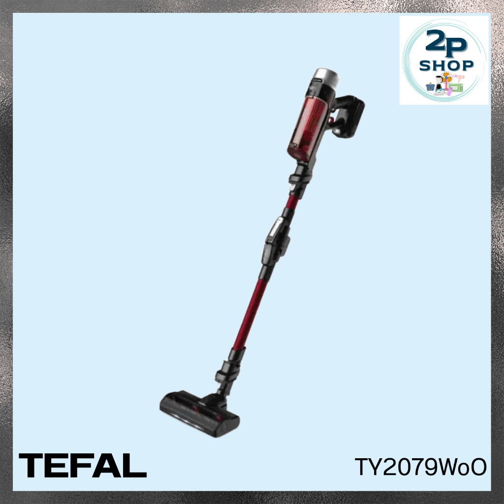 TEFAL เครื่องดูดฝุ่นไร้สาย X-Force 9.60 Animal รุ่น TY2079WoO สีแดง