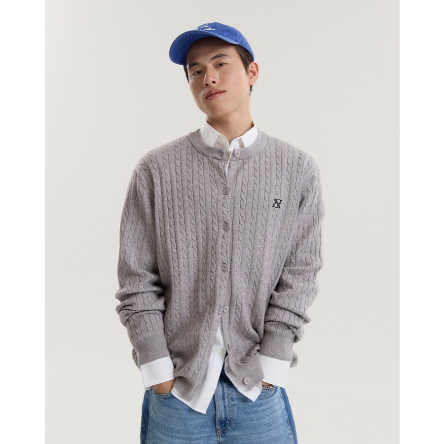 REEVE TWIST CARDIGAN - เสื้อคาร์ดิแกนถัก ผ้าKnit