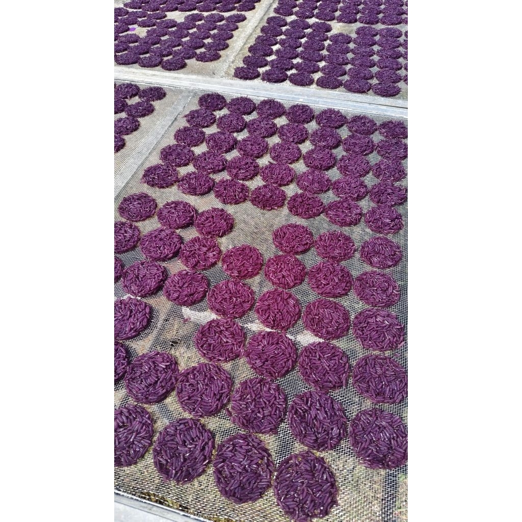 ข้าวแต๋นแผ่นดิบ ขนมนางเล็ด ขนาด 500 กรัม มีของพร้อมส่ง✅ - รูปที่ 2