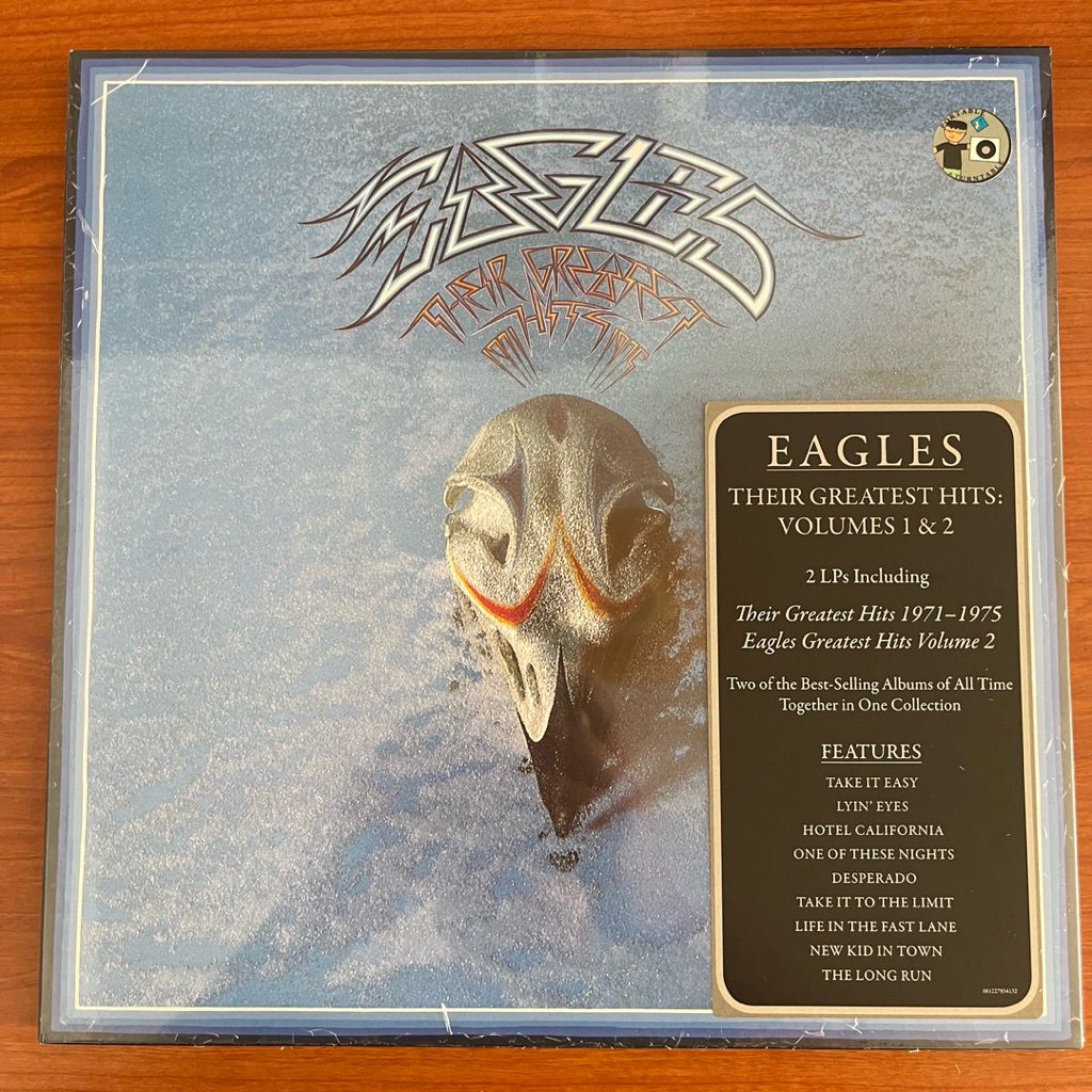 (พร้อมส่ง) แผ่นเสียง Eagles Their Greatest Hits 1971-1975, Vinyl, LP, Album, มือหนึ่ง ซีล