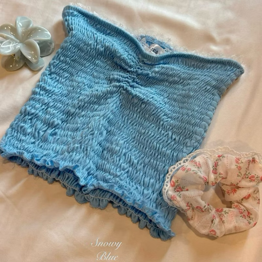 เกาะอกป้ายSunfap สีฟ้า🩵