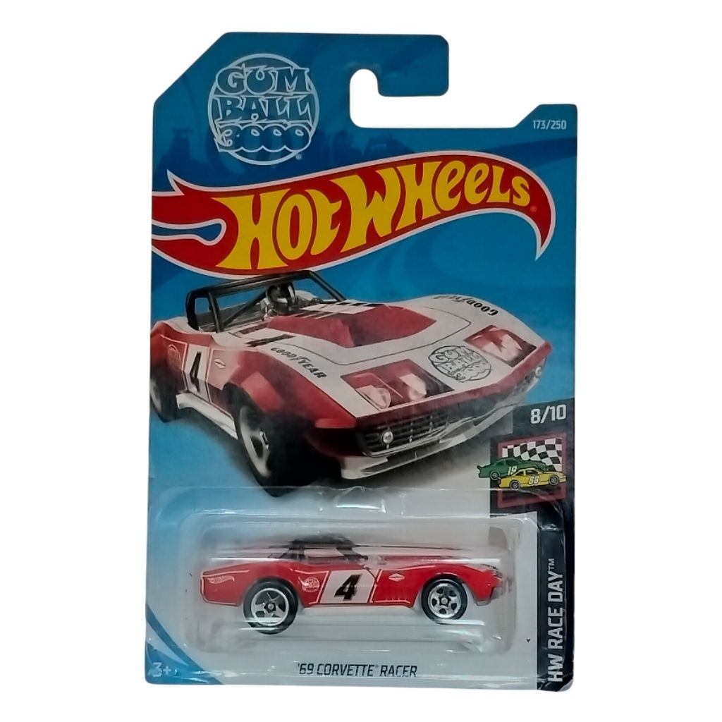 Hot Wheels Gumball 3000 Corvette Racer 1969 ลิขสิทธิ์แท้