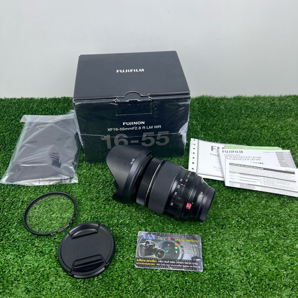 เลนส์ FUJI XF 16-55 F2.8 R LM WR หมดประกันศูนย์ สภาพสวยมาก