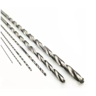 D43 ดอกสว่านยาวพิเศษ 2mm-12.5mm ยาว 250 mm เกรด HSS เจาะ พลาสติกไม้ เหล็ก