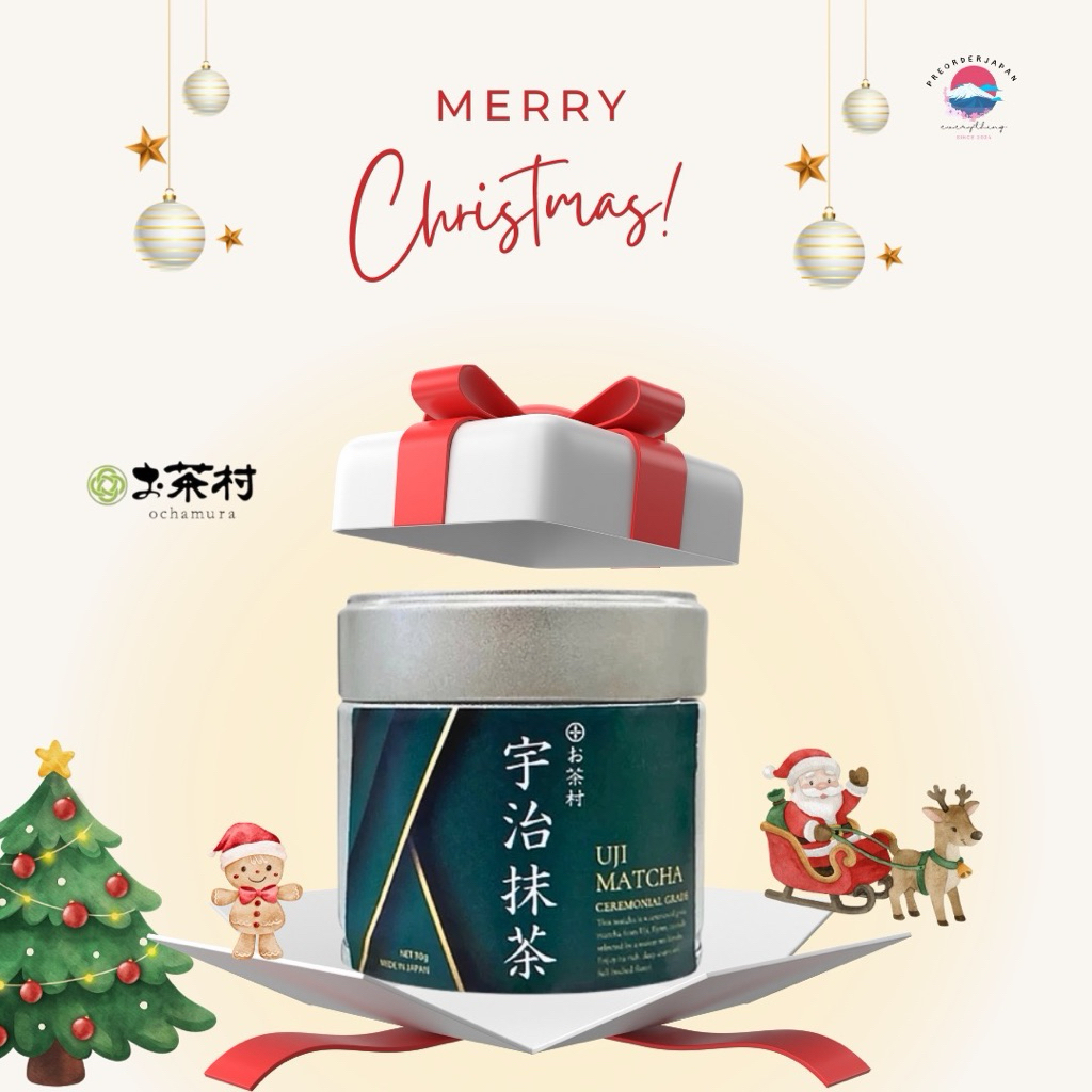 🌿 พร้อมส่ง Ochamura uji matcha 30 g