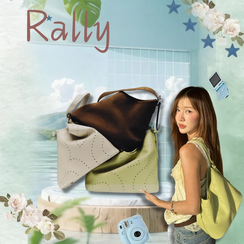 ของแท้ 💯 Rally Loop Bag  the soft  slouchy hobo  กระเป๋าโท้ กระเป๋าหนัง