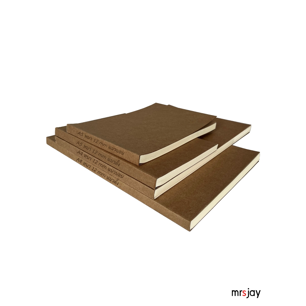 สมุดโน๊ตขนาดA4และA5 มีให้เลือก A4แนวตั้ง A4แนวนอน A5แนวตั้ง และA5แนวนอน จำนวน80แผ่น หนา12 มม. ปกสันกาวกระดาษถนอมสายตา80g - รูปที่ 6