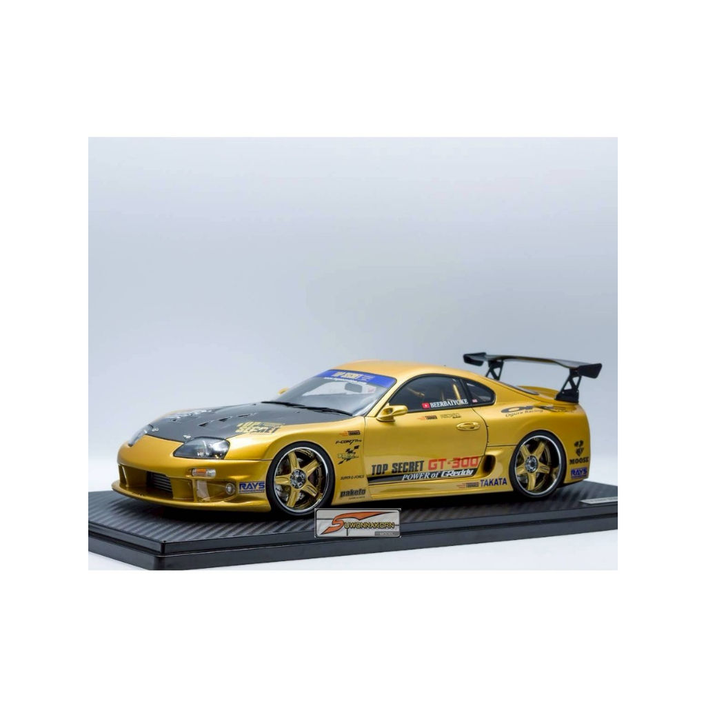 IGNITION IG 3743 1/18 TOP SECRET GT300 Supra (A80) Gold