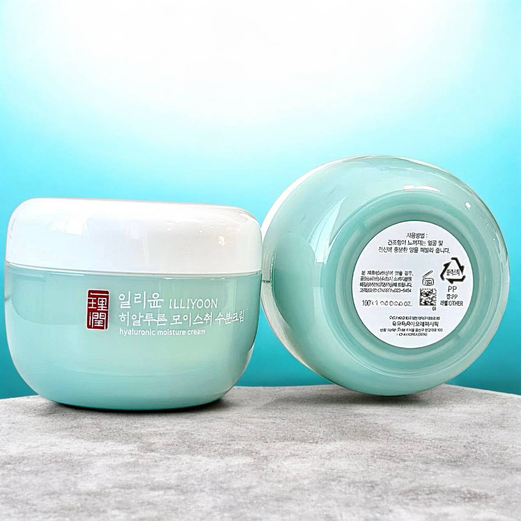ครีมบำรุงผิวหน้า สูตรไฮยาลูรอนิก จากประเทศเกาหลี ILLIYOON Hyaluron Moisture Cream 100ml.