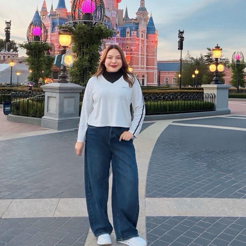 FAMOUS กางเกงยีนส์ขายาว 8080 #FMBL-FI1905