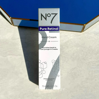SALE🔥แท้💯% ฉลากไทย No7 Pure Retinol Hand Cream 75 ML นัมเบอร์เซเว่น เพียว เรตินอล แฮนด์ ครีม ทามือ บำรุงผิว