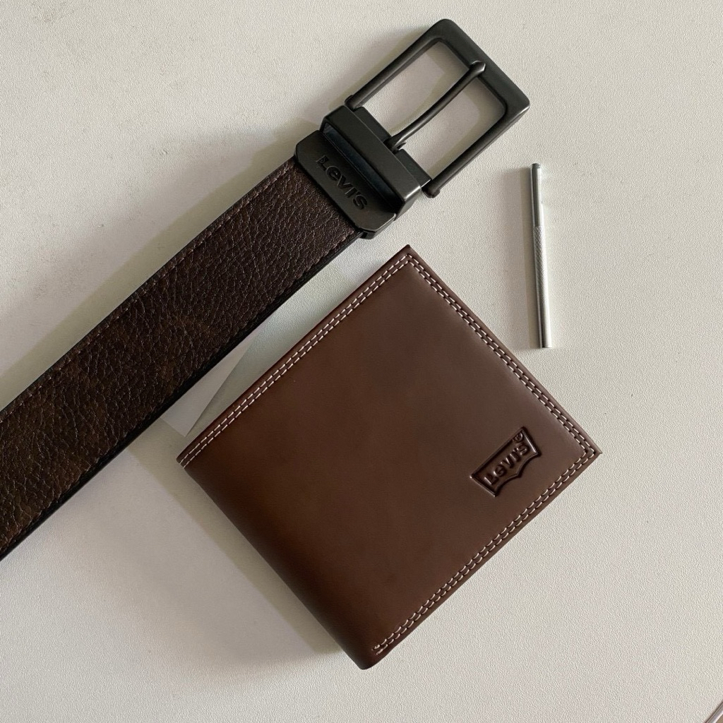 เซ็ทเข็มขัด+กระเป๋าสตางค์ ผู้ชาย พร้อมส่ง แท้💯 - รูปที่ 3