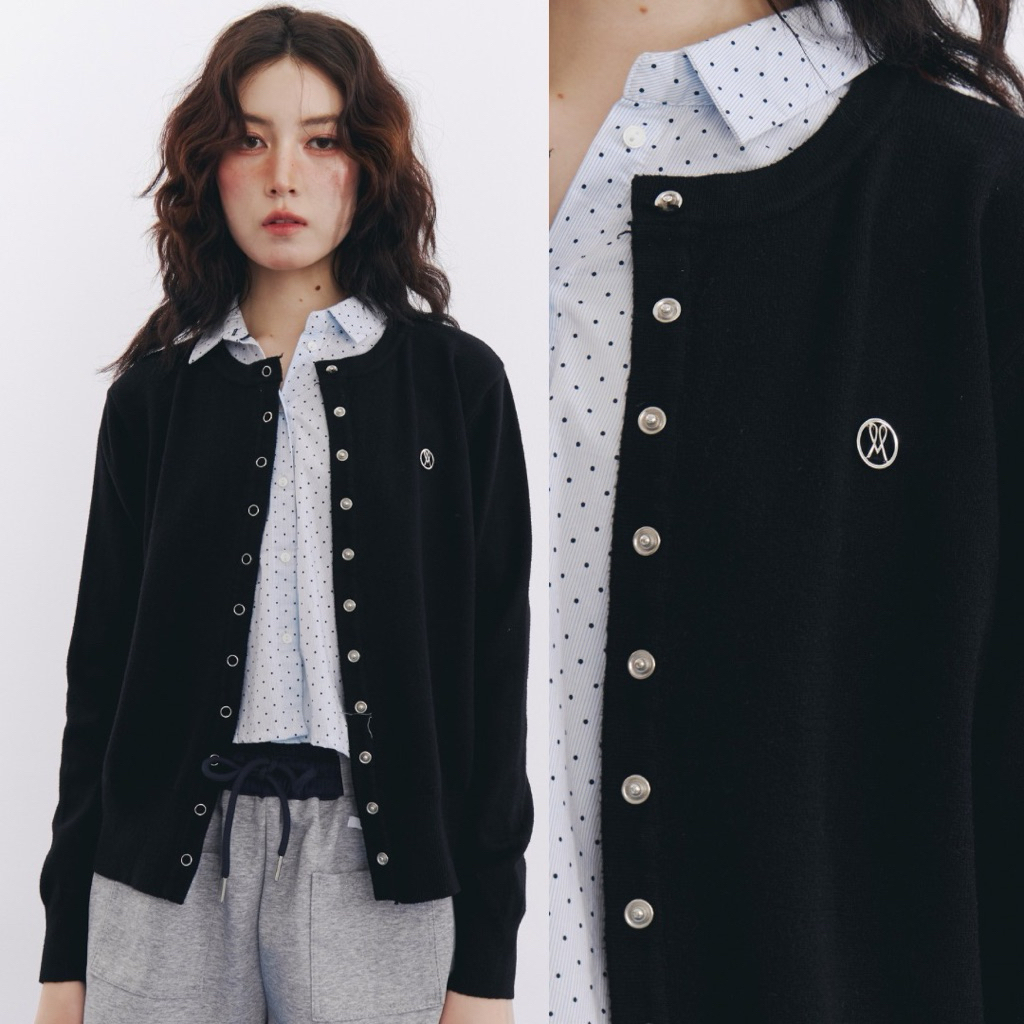 (5สี 2ไซส์) Muffin cardigan คาร์ดิแขนยาว รุ่น T112 - Mesave