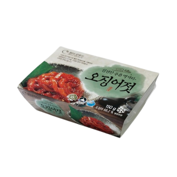❄️ [ของแท้] 오징어젓 Cheong-a Seasoned Cuttlefish (ปลาหมึกดองปรุงรส) 150g ❄️