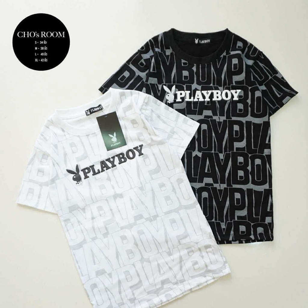เสื้อยืดคอกลม งานสกรีนในเนื้อผ้า และปักหน้าอกเท่ๆ